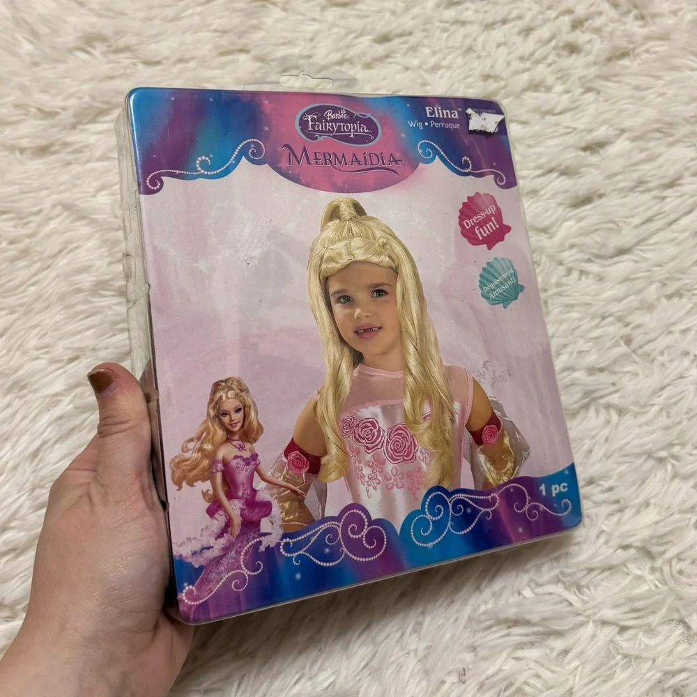 2006 Barbie Fairytopia Mermaidia Wig Barbie Wig Blonde Wig Mermaid Wig Barbie